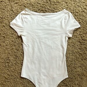 Abercrombie Soft boatneck bodysuit